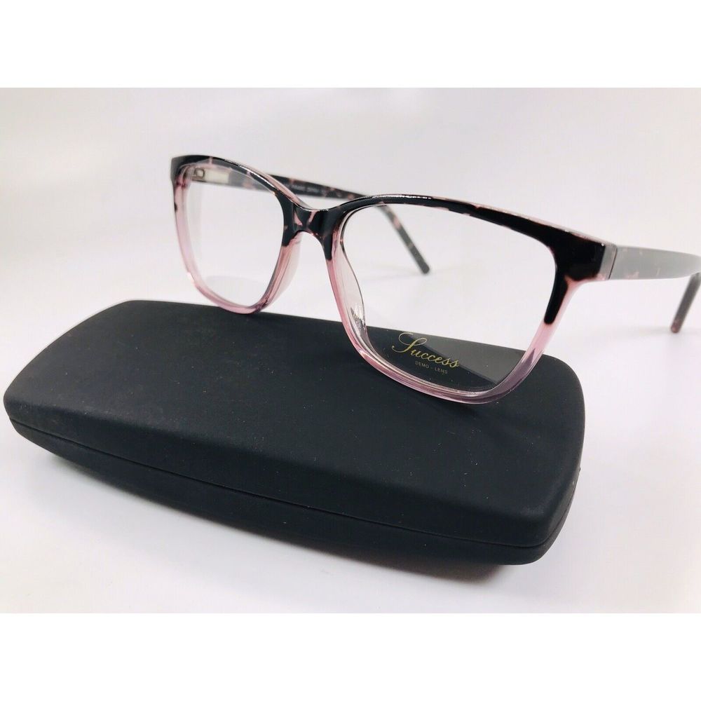 New Designer Inspired SUCCESS SS-116 Demi Lilac Eyeglasses 55mm with Case